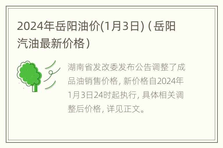 岳阳汽油价格的探索与变化，一场奇妙旅程