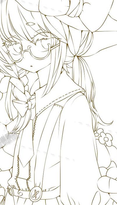 动漫插画的温馨日常风采